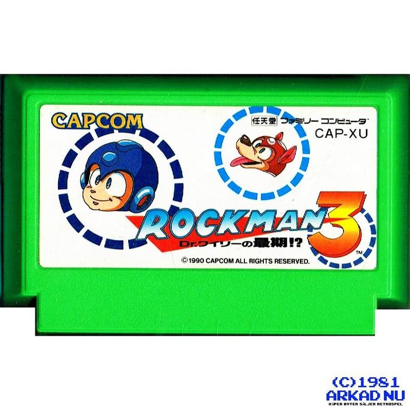 ROCKMAN 3 (MEGAMAN 3) FAMICOM