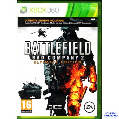 BATTLEFIELD BAD COMPANY 2 ULTIMATE EDITION XBOX 360