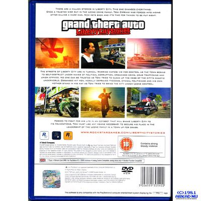 GRAND THEFT AUTO LIBERTY CITY STORIES PS2