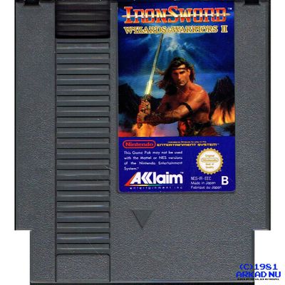 IRON SWORD WIZARDS & WARRIORS II NES SCN