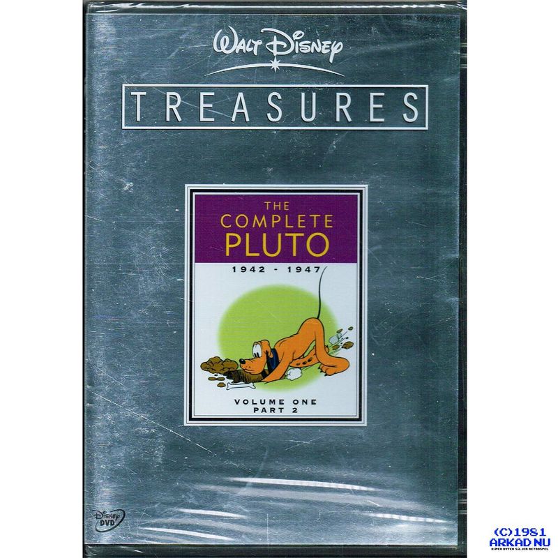 DISNEY TREASURES COMPLETE PLUTO VOL 1 PART 2 DVD