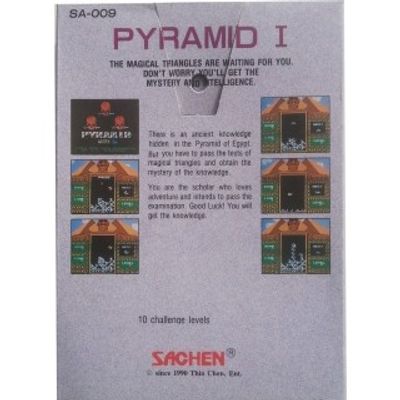 PYRAMID 1 NES SACHEN RARE