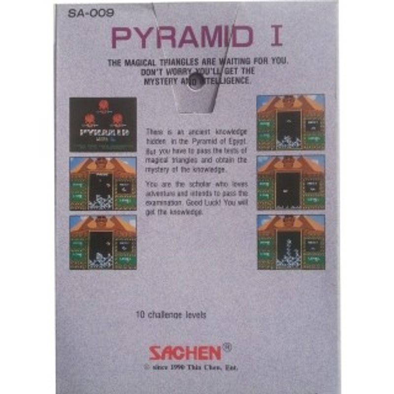 PYRAMID 1 NES SACHEN RARE