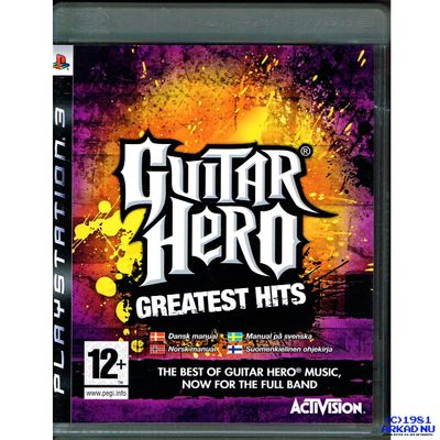 GUITAR HERO GREATEST HITS PS3