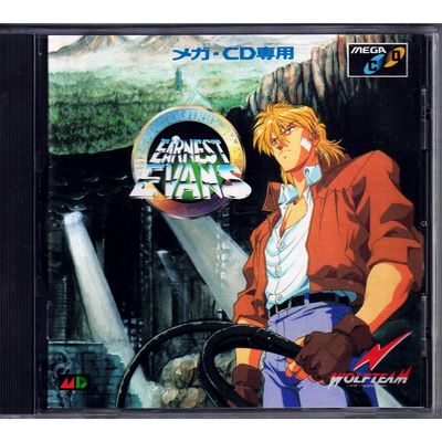 EARNEST EVANS MEGACD JAPANSK