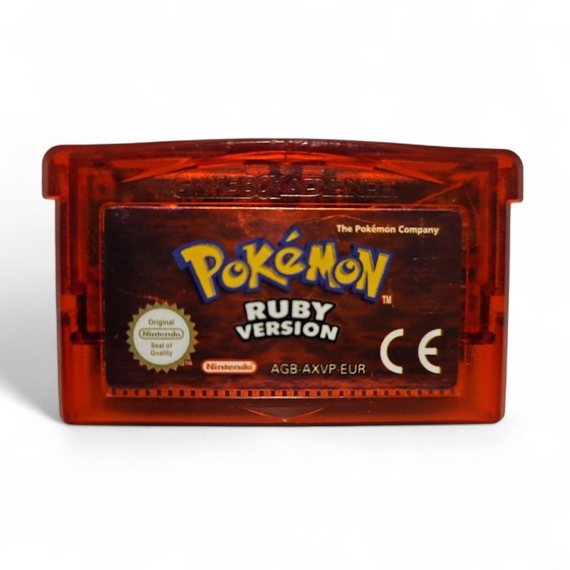 POKEMON RUBY GBA - NYTT BATTERI