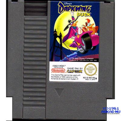 DARKWING DUCK NES TYSK UTGÅVA