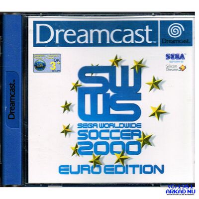 SEGA WORLDWIDE SOCCER 2000 EURO EDITION DREAMCAST