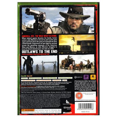 RED DEAD REDEMPTION XBOX 360