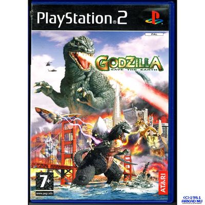 GODZILLA SAVE THE EARTH PS2