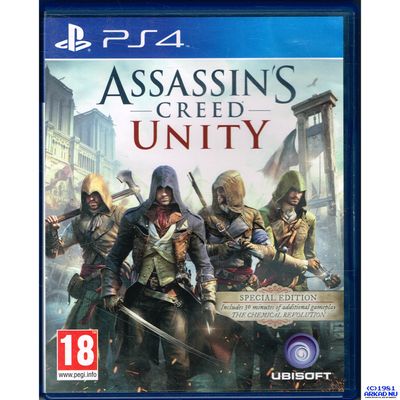 ASSASSINS CREED UNITY SPECIAL EDITION PS4