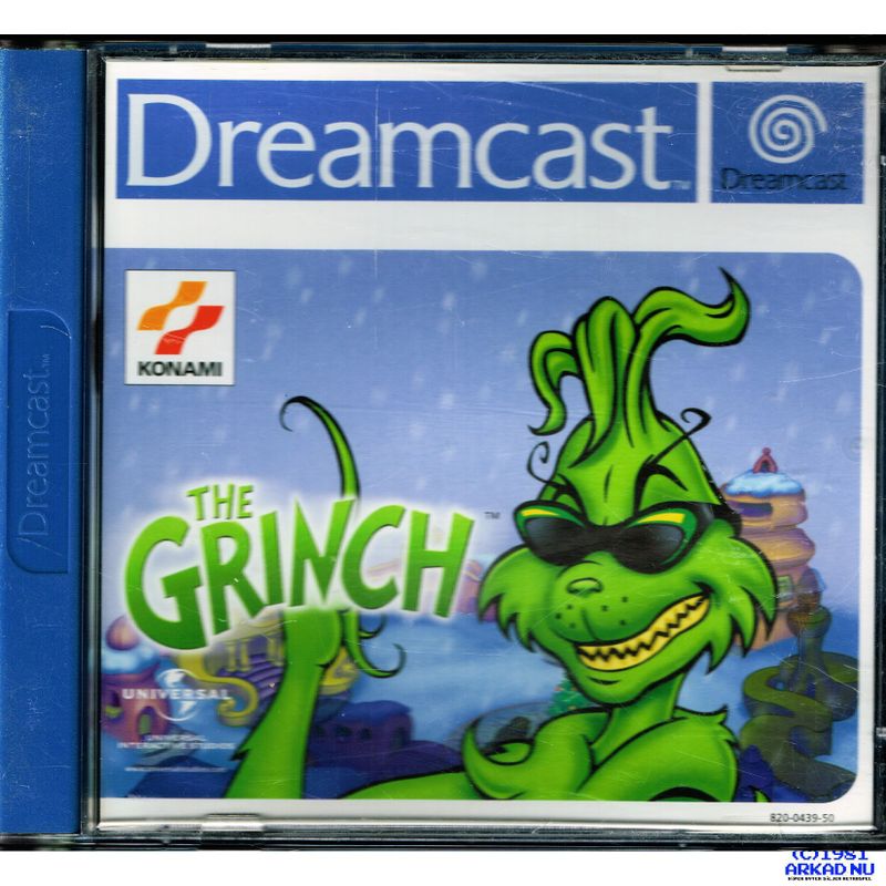 THE GRINCH DREAMCAST TYSK/SPANSK/ITALIENSK