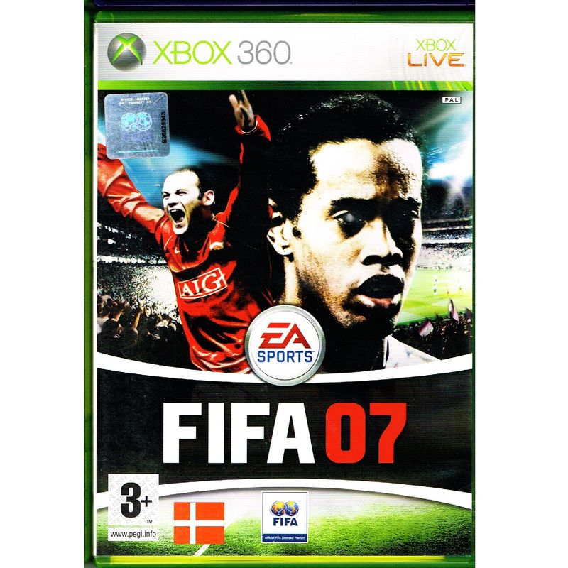 FIFA 07 XBOX 360 DANSK