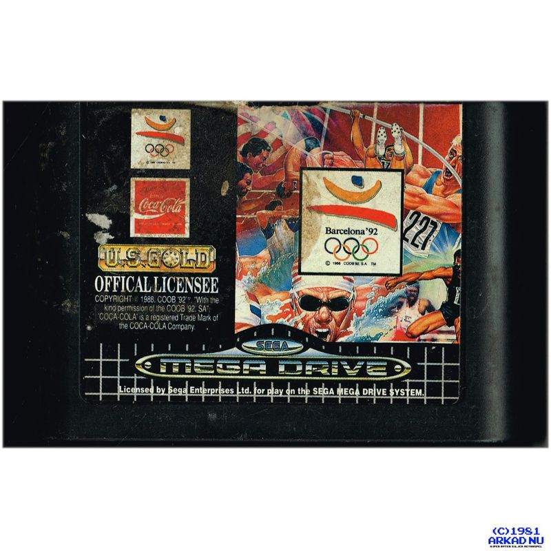 OLYMPIC GOLD MEGADRIVE