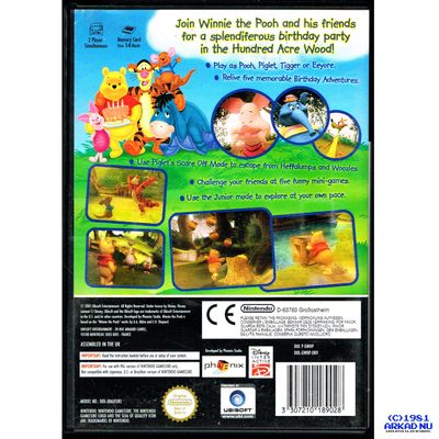 WINNIE THE POOHS RUMBLY TUMBLY ADVENTURE GAMECUBE