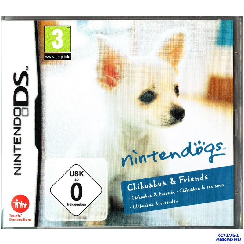 NINTENDOGS CHIHUAHUA & FRIENDS DS