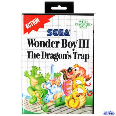 WONDERBOY III THE DRAGONS TRAP MASTERSYSTEM