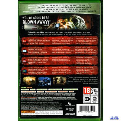 GEARS OF WAR 2 XBOX 360 CLASSICS