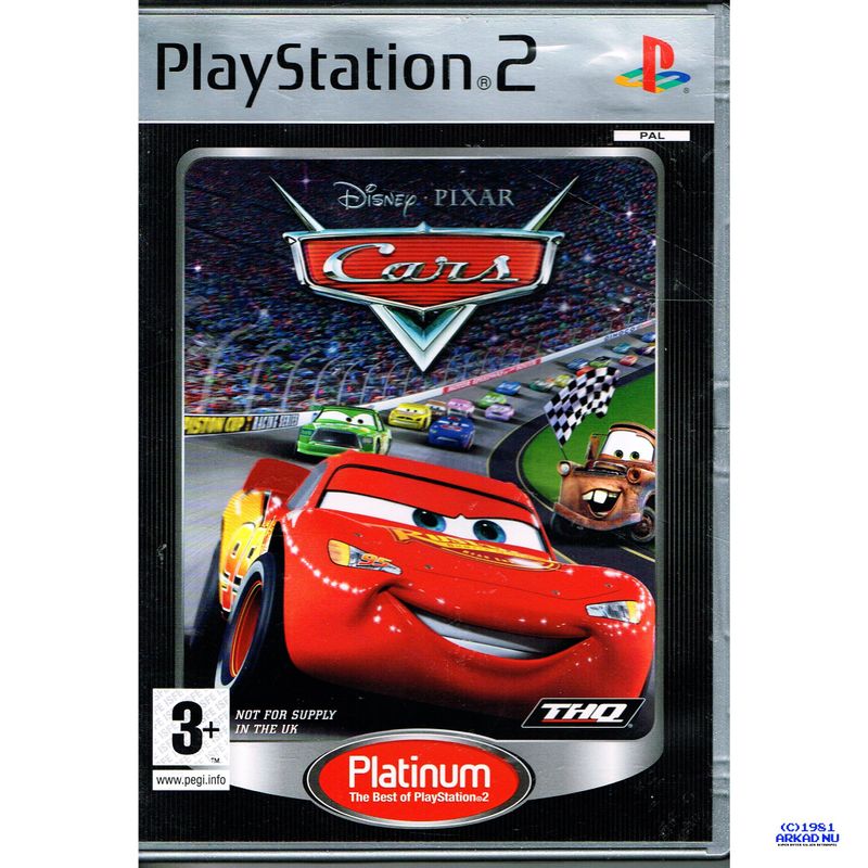 DISNEY PIXAR CARS PS2