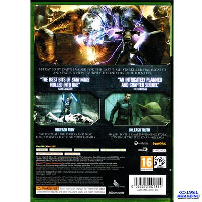 STAR WARS THE FORCE UNLEASHED II XBOX 360 