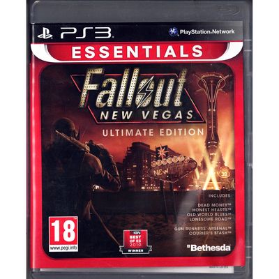 FALLOUT NEW VEGAS ULTIMATE EDITION PS3 ESSENTIALS