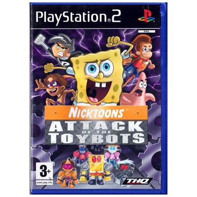 NICKTOONS ATTACK OF THE TOYBOTS PS2