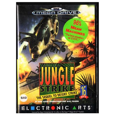 JUNGLE STRIKE MEGADRIVE