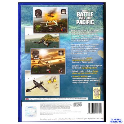 WWII BATTLE OVER THE PACIFIC PS2