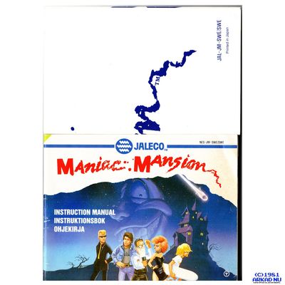 MANIAC MANSION NES SCN