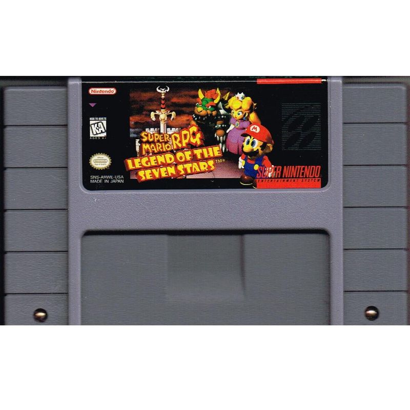 SUPER MARIO RPG LEGEND OF THE STARS SNES NTSC USA