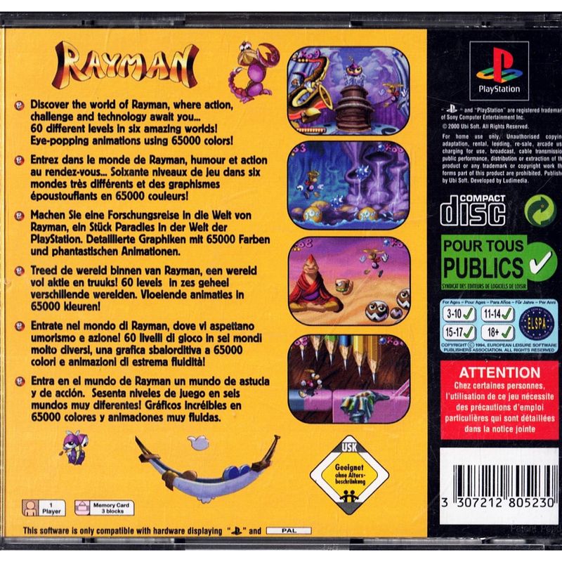 RAYMAN PS1