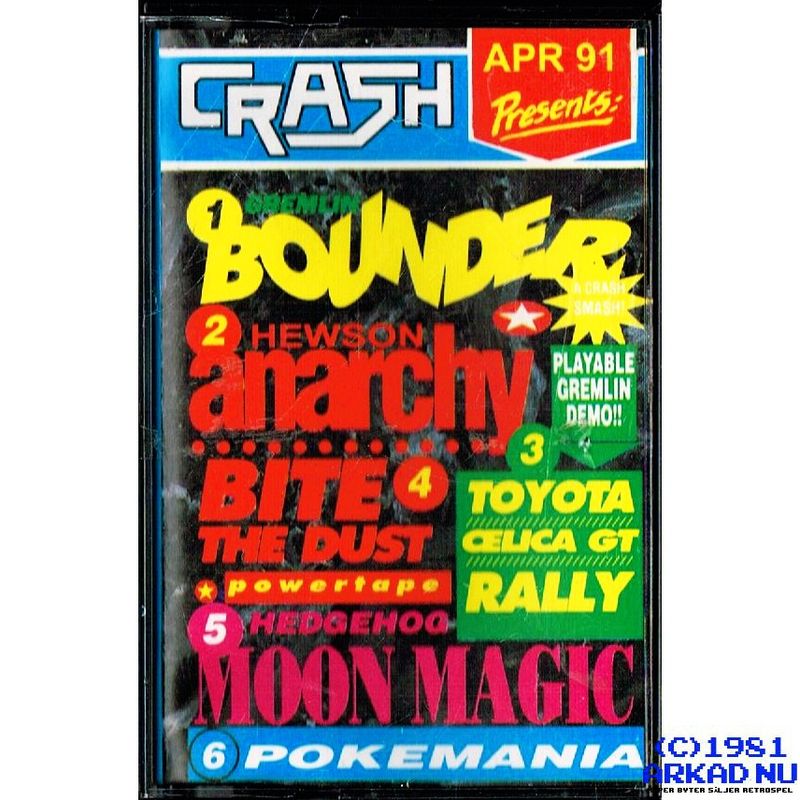 CRASH PRESENTS APR 91 ZX SPECTRUM