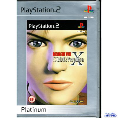 RESIDENT EVIL CODE VERONICA X PS2