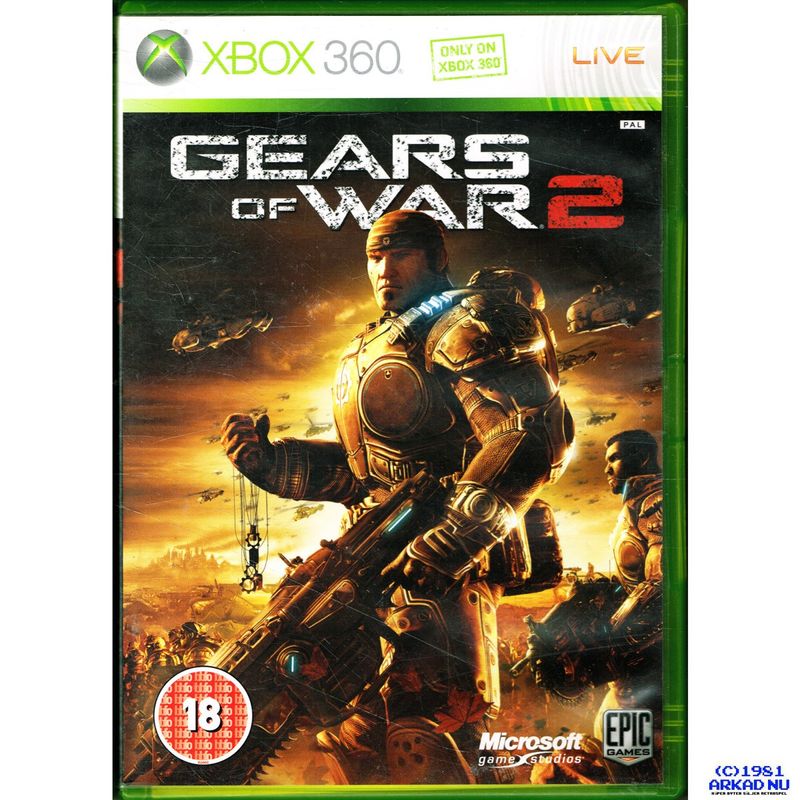 GEARS OF WAR 2 XBOX 360