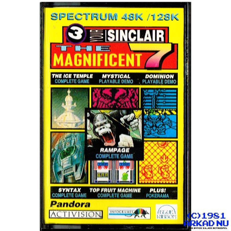 THE MAGNIFICENT 7 JUNE 1991 ZX SPECTRUM