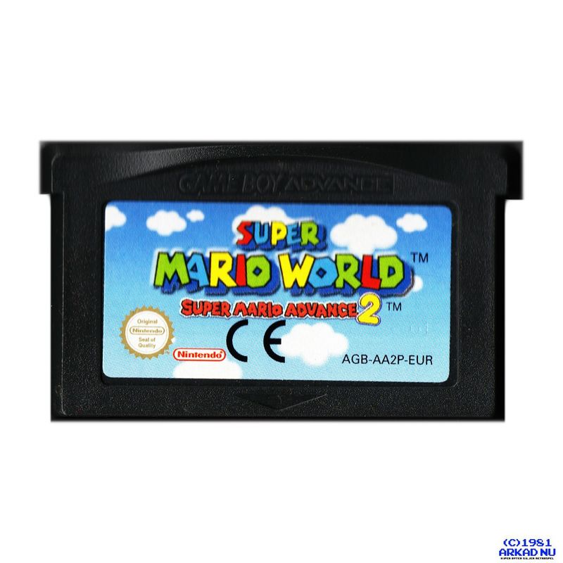 SUPER MARIO WORLD SUPER MARIO ADVANCE 2 GBA