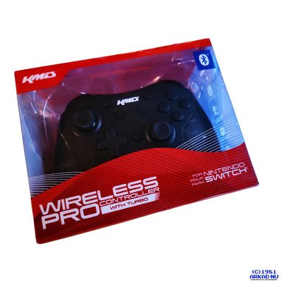 KMD WIRELESS PRO CONTROLLER SWITCH RÖD