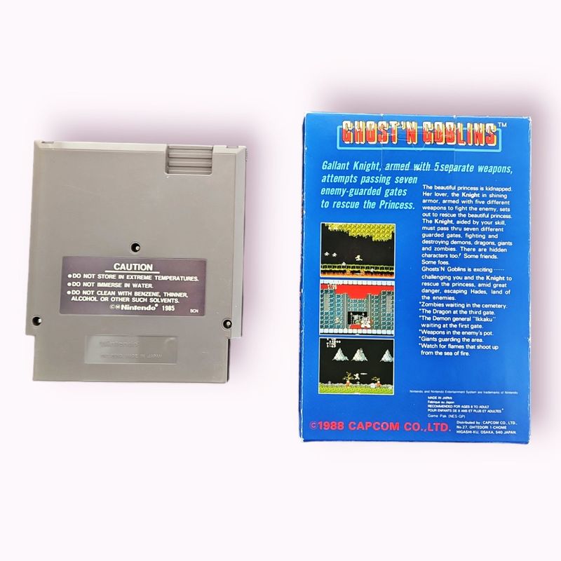 GHOST N GOBLINS NES SCN