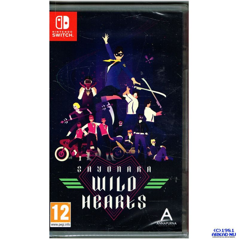 SAYONARA WILD HEARTS SWITCH