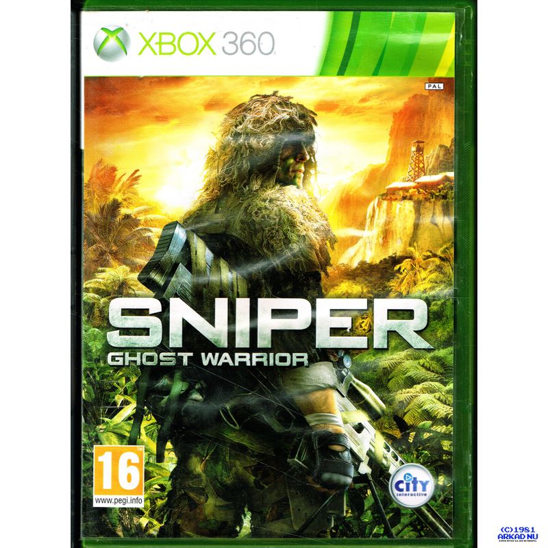 SNIPER GHOST WARRIOR XBOX 360 