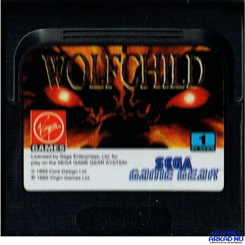 WOLFCHILD GAME GEAR