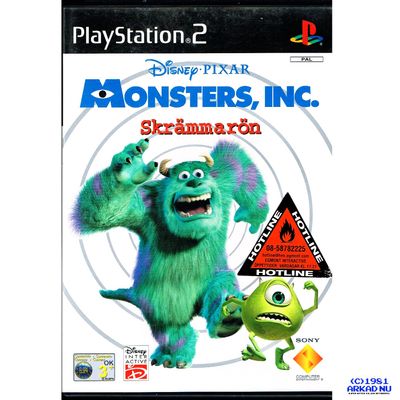 MONSTERS INC SKRÄMMARÖN PS2