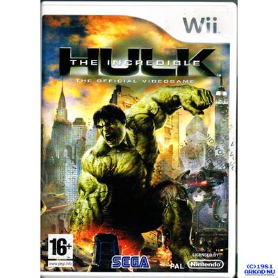 THE INCREDIBLE HULK WII