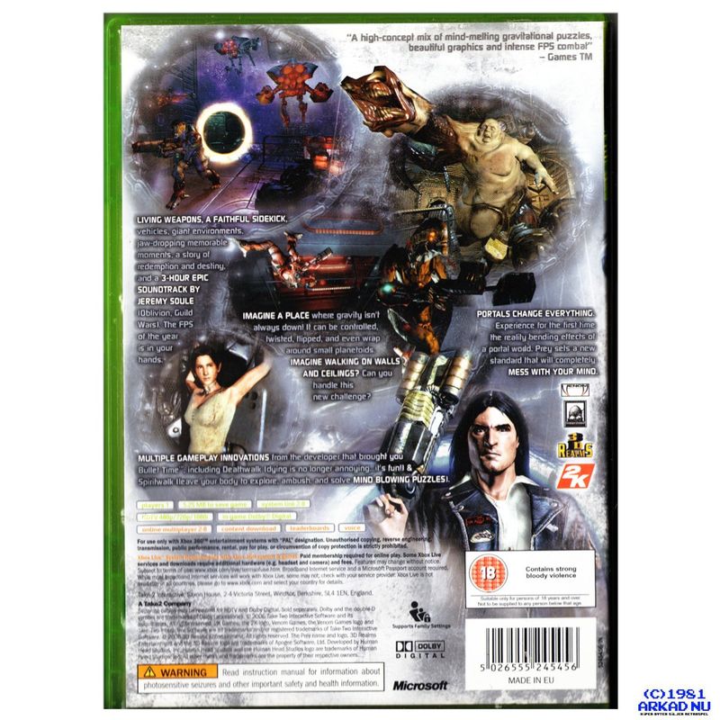 PREY XBOX 360