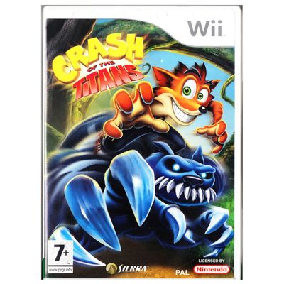 CRASH OF THE TITANS WII