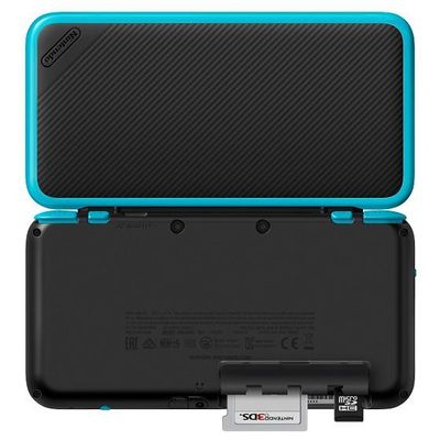 NEW NINTENDO 2DS XL BLACK TURQUOISE