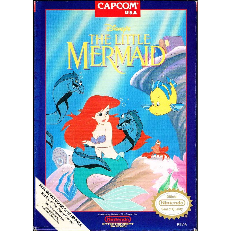 THE LITTLE MERMAID NES NTSC