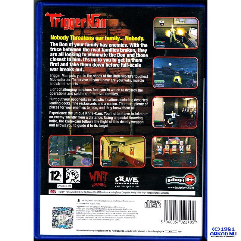 TRIGGER MAN PS2