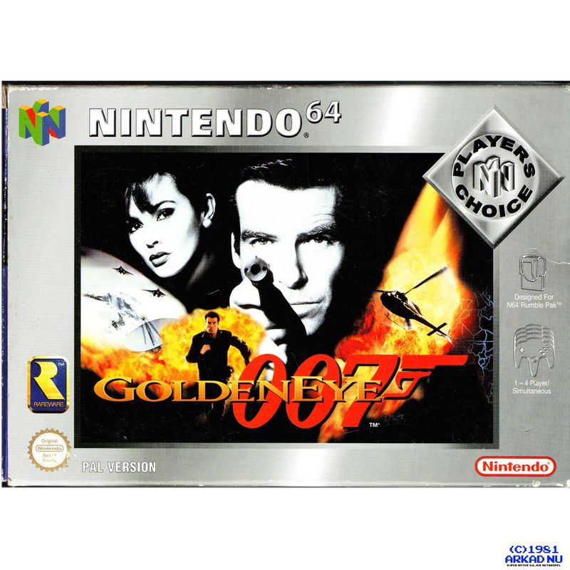 GOLDENEYE 007 N64 NINTENDO 64