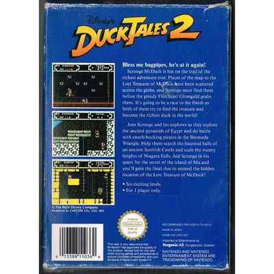 DUCK TALES 2 NES SCN